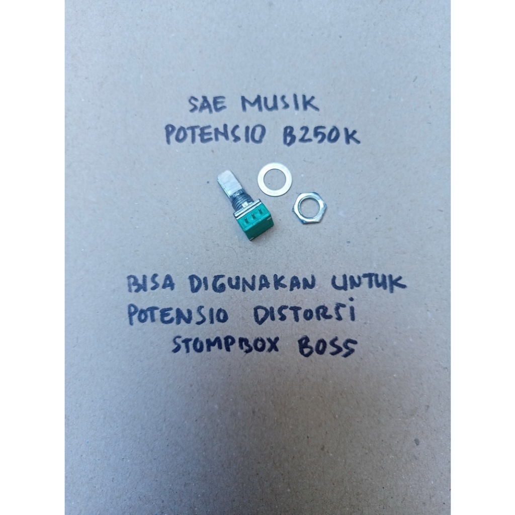 Potensio B250K untuk Distorsi efek gitar Stompbox BOSS