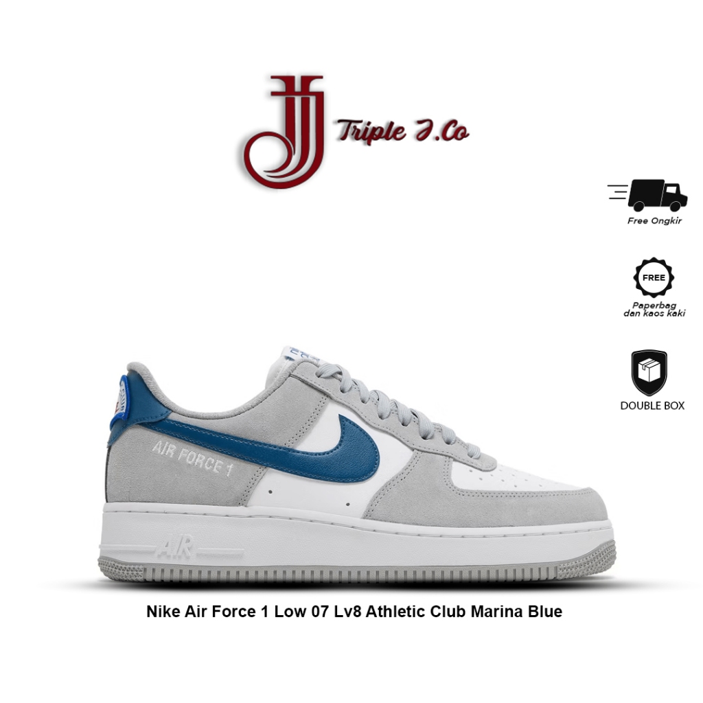 Nike Air Force 1 Low 07 Lv8 Athletic Club Marina Blue