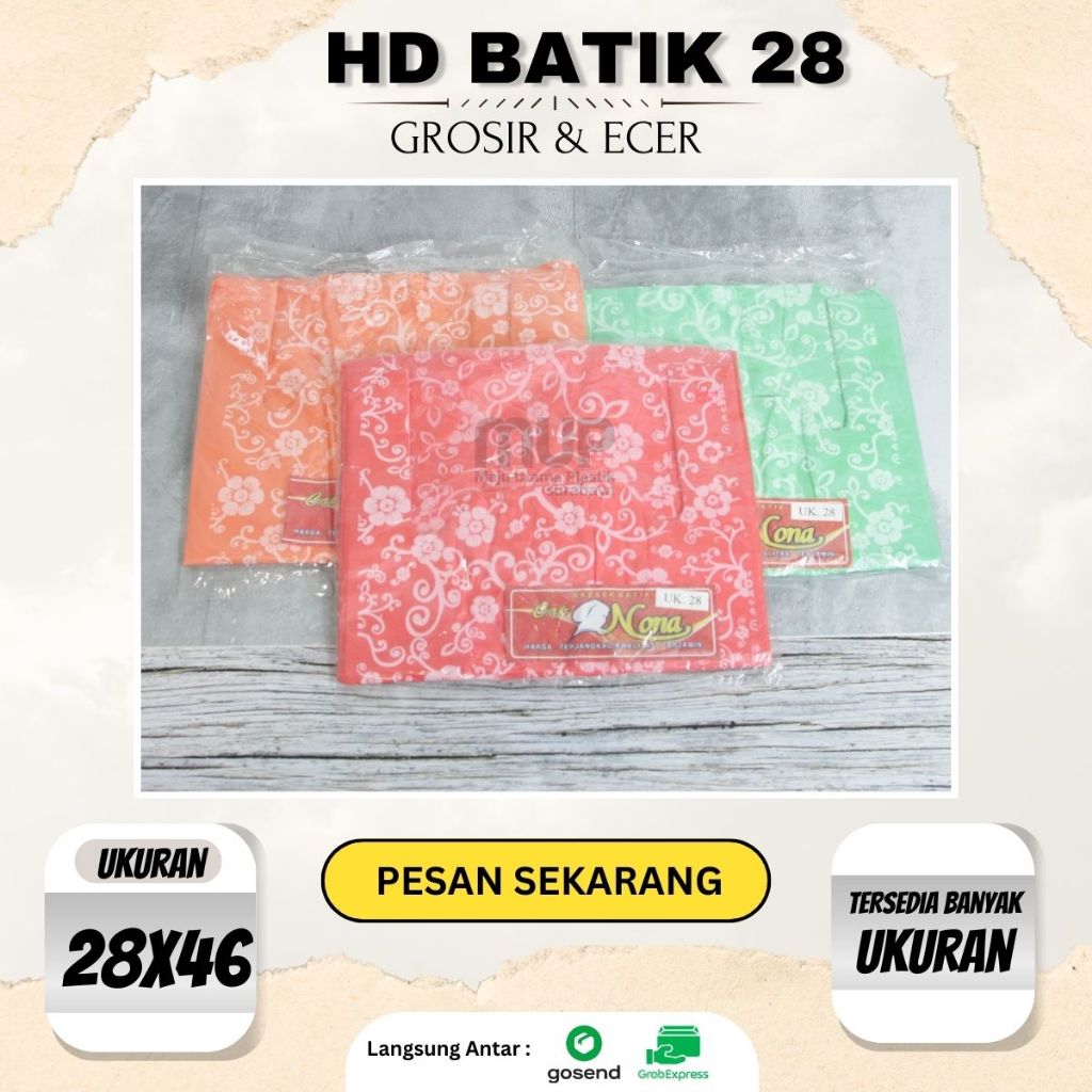 

HD Kresek Batik 28x46/32x56/Kantong Batik