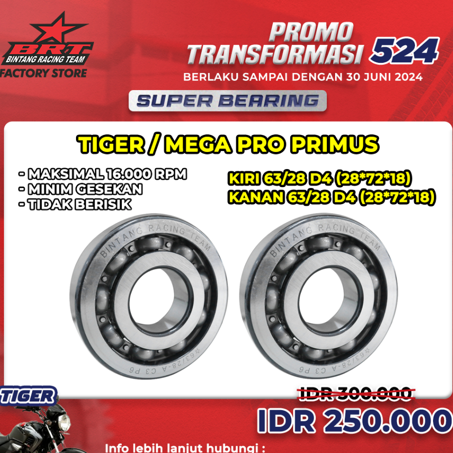BEARING KRUK AS / BEARING HIGH SPEED BRT