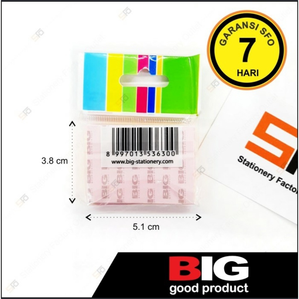 

Sticky Notes Big 51mm x 38mm rainbow