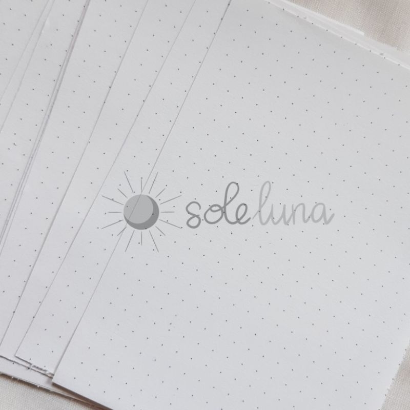 

Bookpaper/kertas grid dan dotted A6