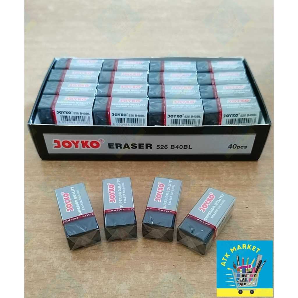 

Eraser / Penghapus Pensil JOYKO 526 B40 HITAM