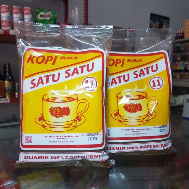 

BUBUK KOPI SATU SATU bubuk kopi murni 250gr