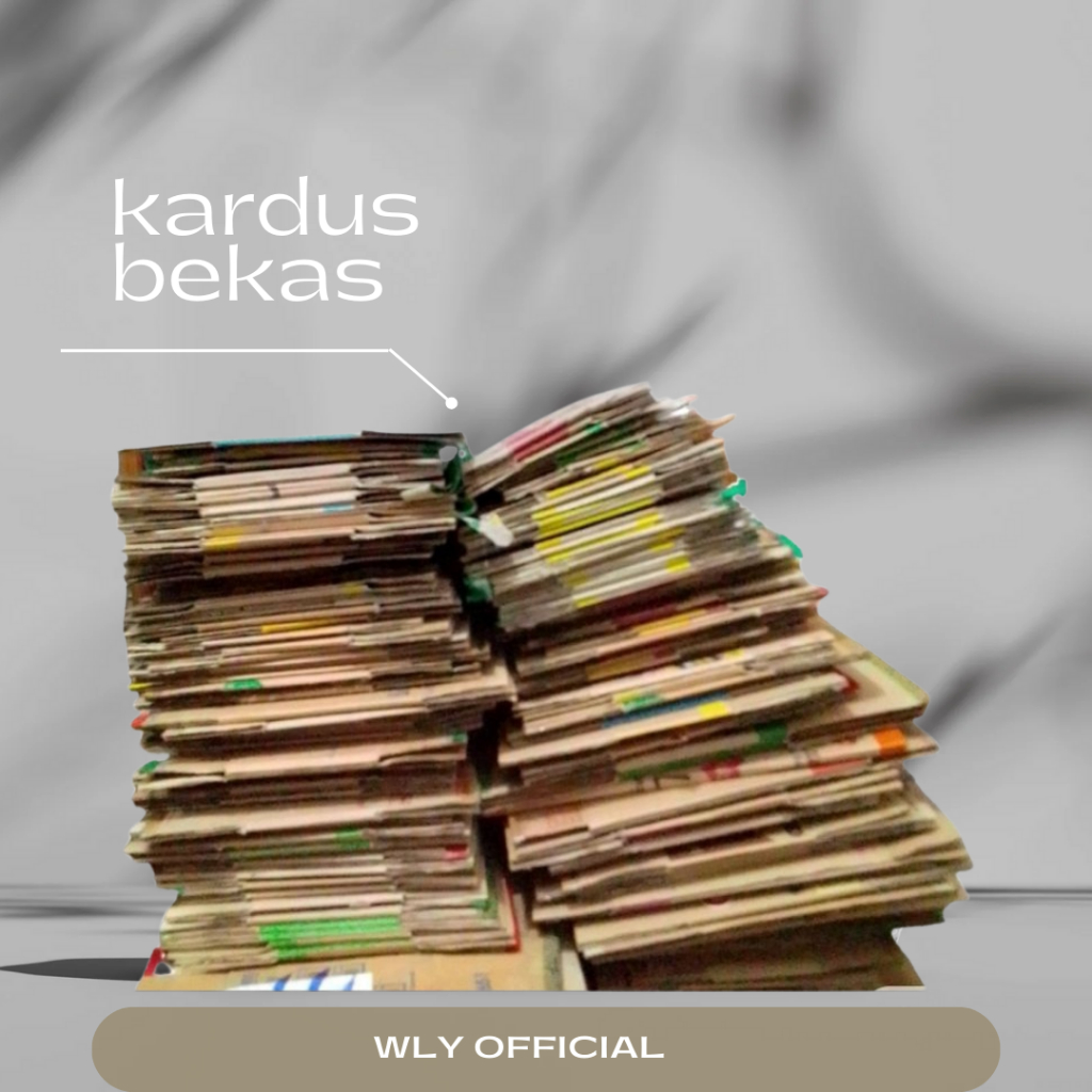 

Kardus le mineral, teh gelas bekas kualitas baik