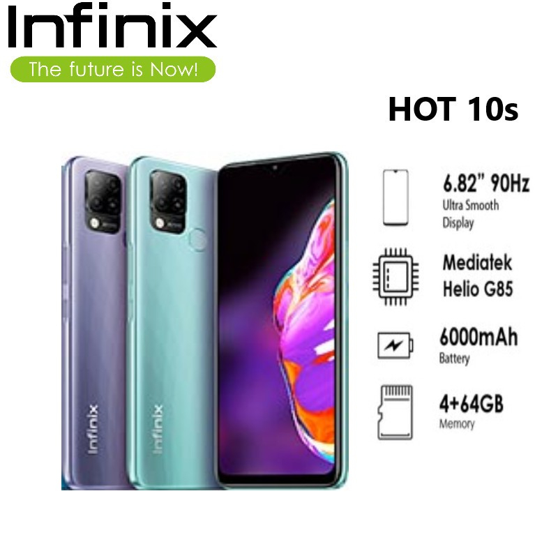[TERBARU] infinix hot 10s RAM 6/128GB - 6/128GB