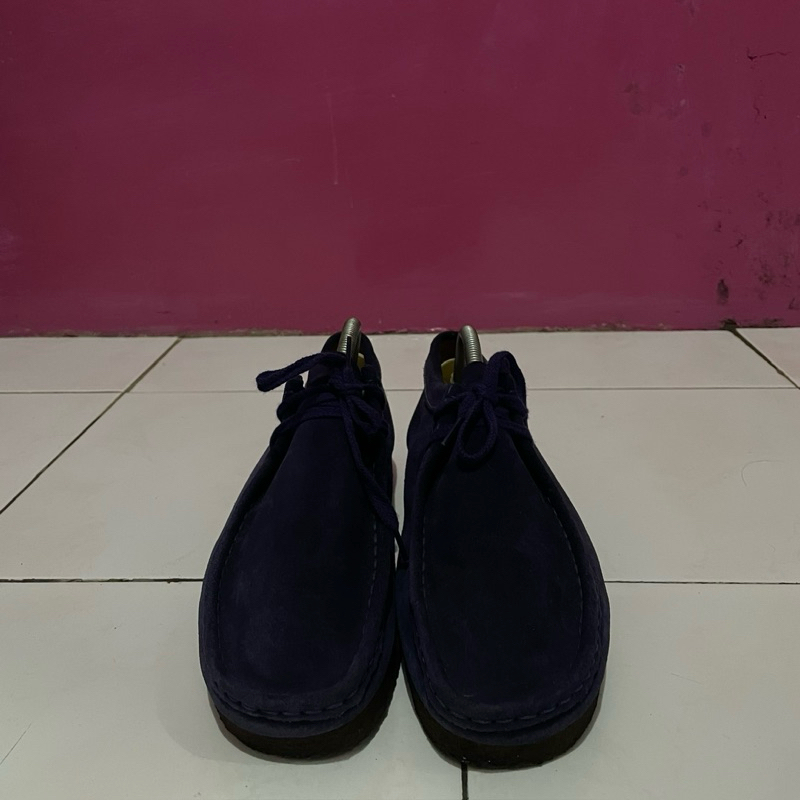 Clarks Wallabee Purple