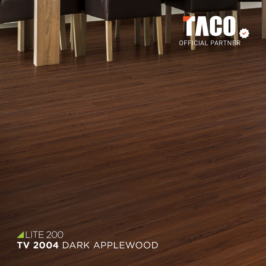 TACO Lantai Vinyl 2mm - TV 2004 Dark Applewood