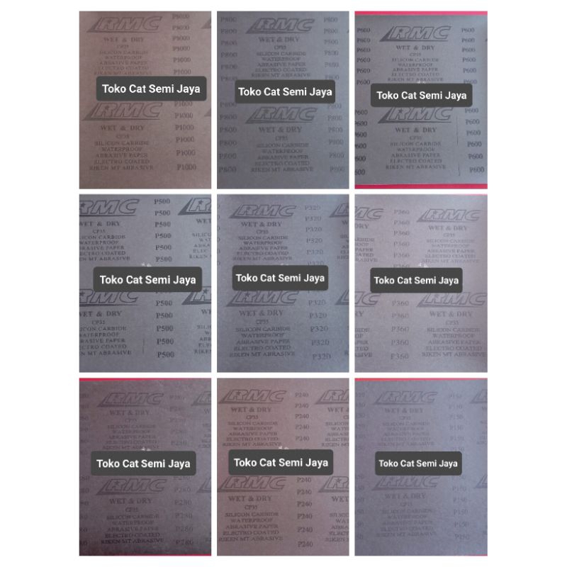 Amplas RMC (Lembaran)