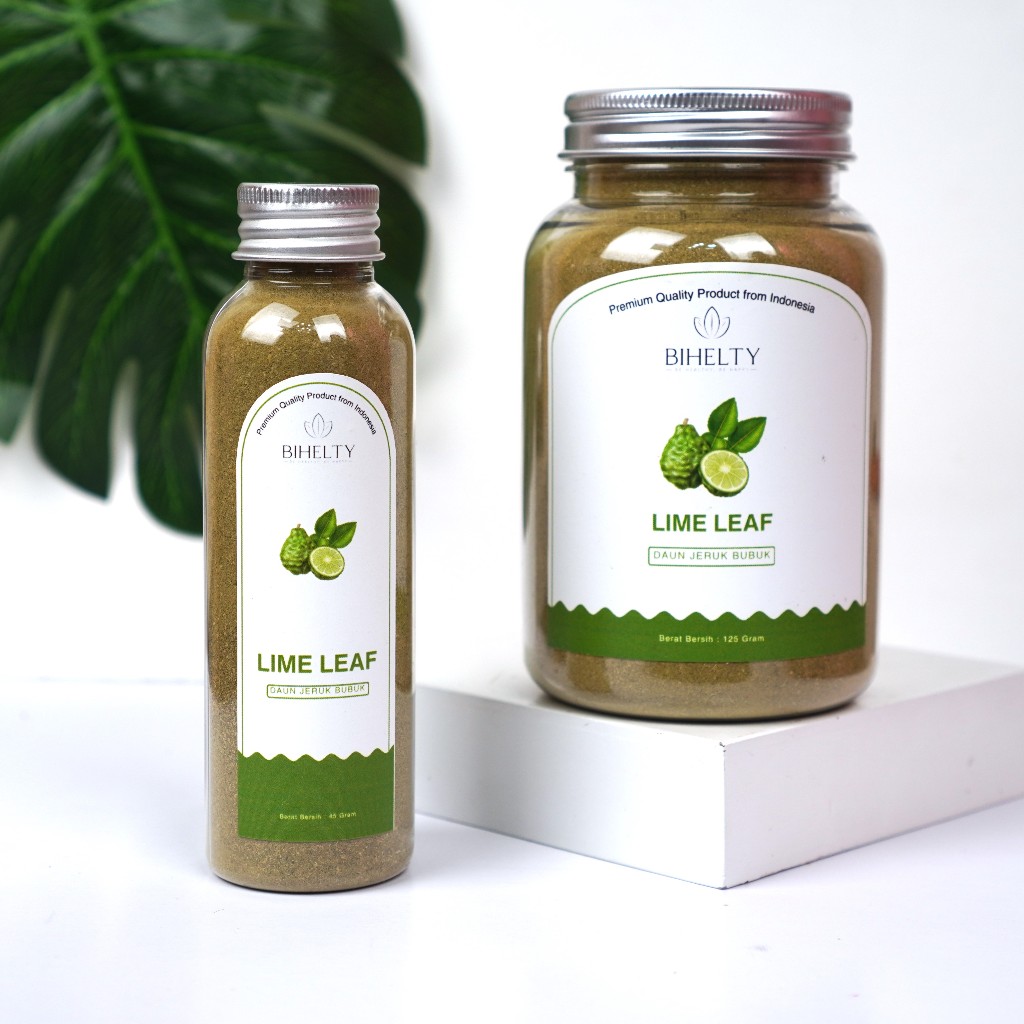 

Daun Jeruk Bubuk Original 100% Asli & Murni Lime Powder - Bihelty