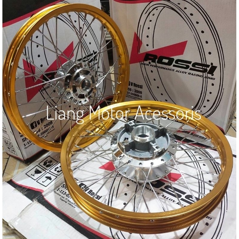 Sepaket Velg Ring 17 Tromol Set Jari2 - Honda Tiger Revo/Tirev/Tiger Revolution. PNP