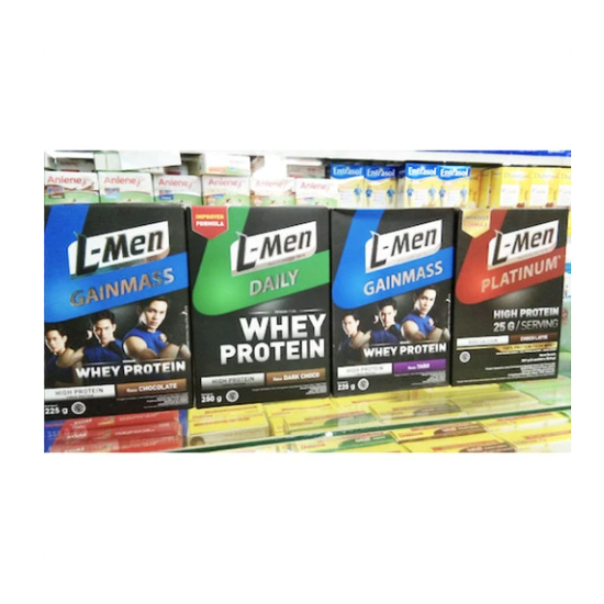 

SUSU HI-PREOTEIN L-MEN DAILY / GAIN MASS / PLATINUM