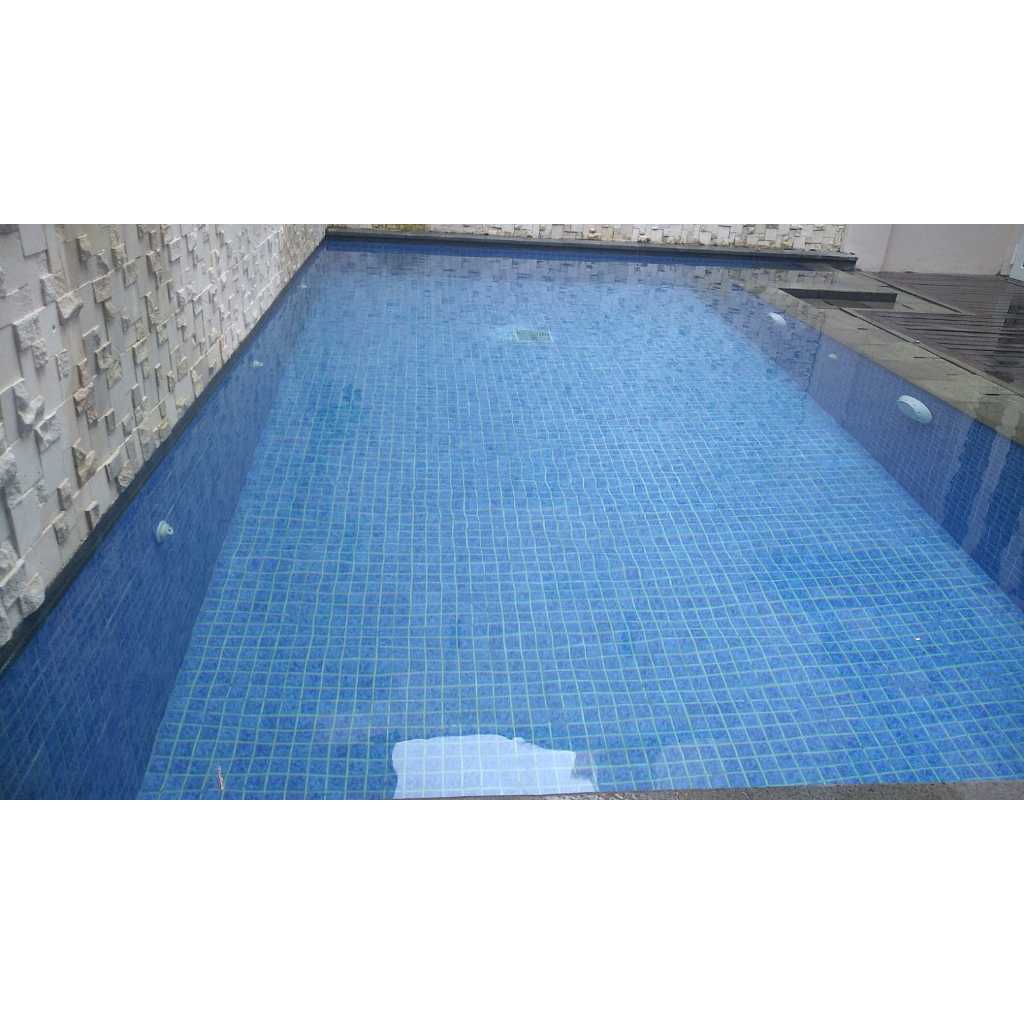 KOLAM RENANG ELEGAN DAN MEWAH || MOSAIK KERAMIK KUDA LAUT MASS TYPE SQ 514 Supreme