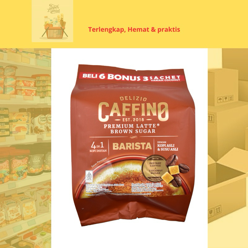

Caffino Brown Sugar/Dark Cappucino 150 Gr