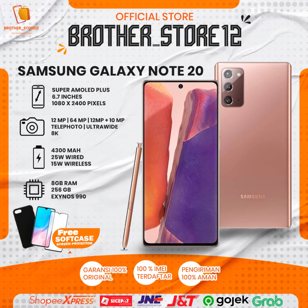 samsung note 20 sein second