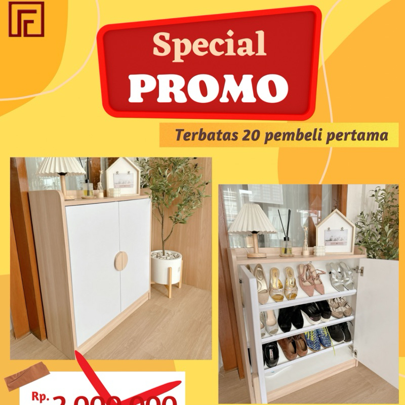 falona- Rak Sepatu LaminasiHPL Taco