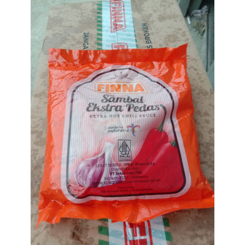 

finna|sambal|stik|extrapedas|1pak|isi9pcs@9gr
