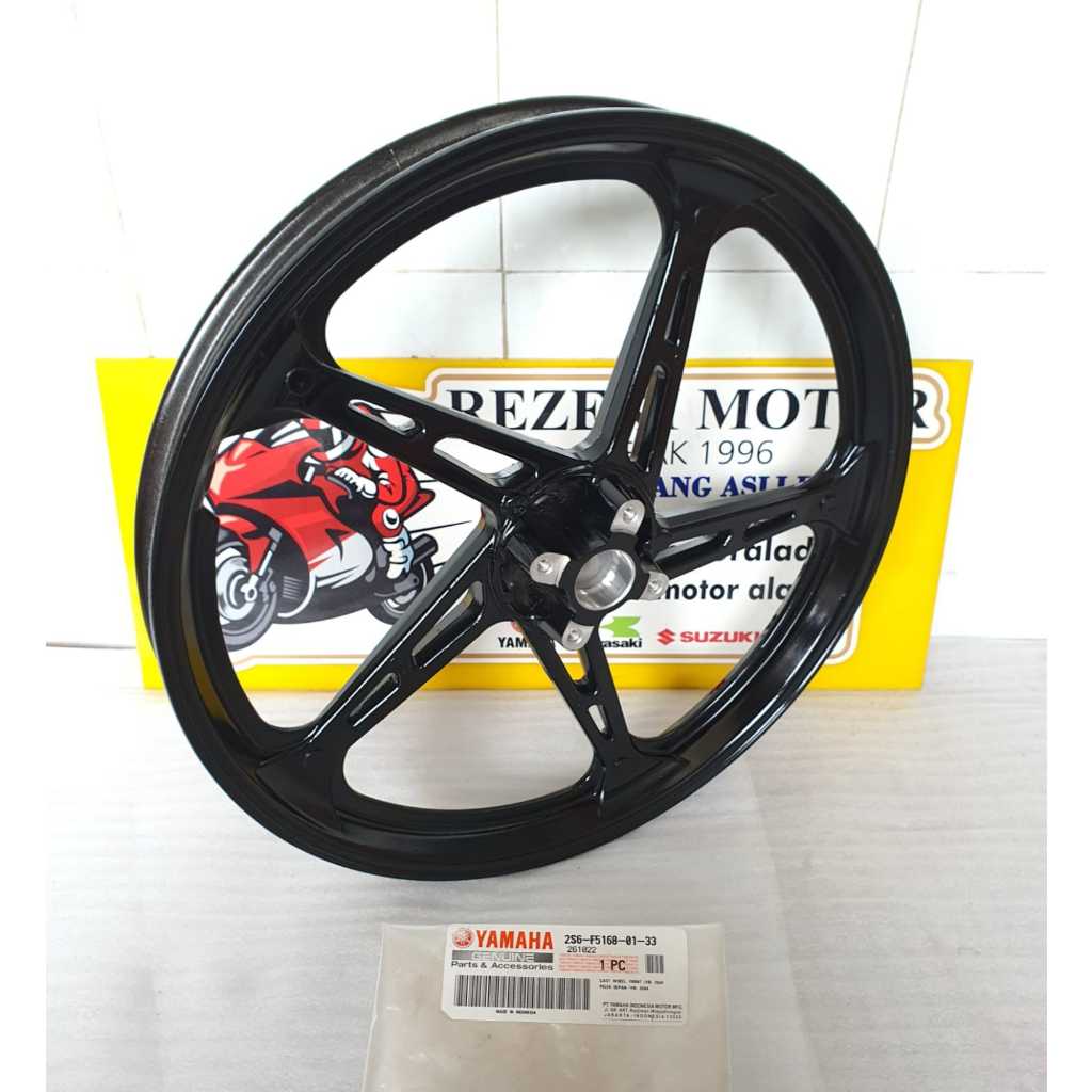 VELG PELEK RACING DEPAN JUPITER Z / JUPITER MX / JUPITER Z1 2S6-F5168-01-33 ASLI ORI YAMAHA