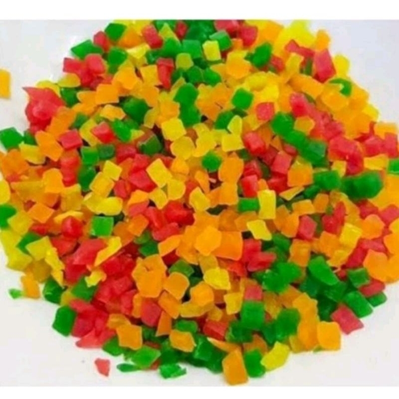 

SUKADE / BUAH CINCANG KERING 100 GR CAP DELIMA (REPACK)