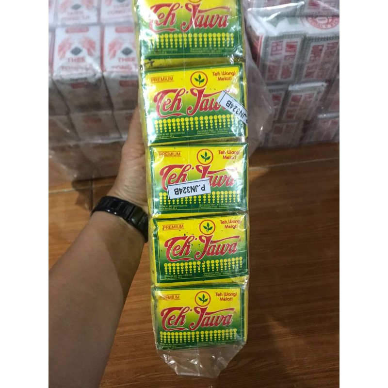 

Teh Jawa kuning premium 45gr 1slop 10pcs(Non gelas)