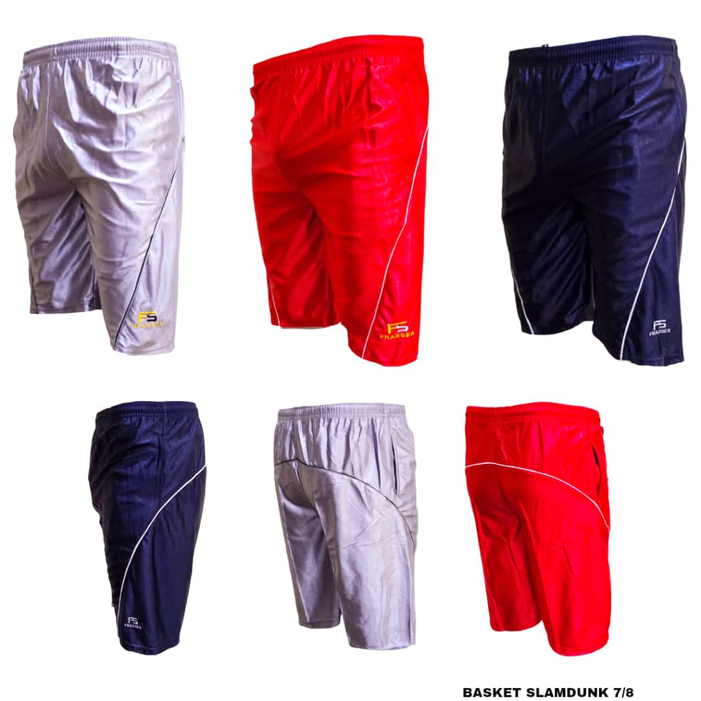 Frasser Celana Basket Pria Wanita Unisex Olahraga Bulutangkis Tennis Santai sporty Premium Termurah 