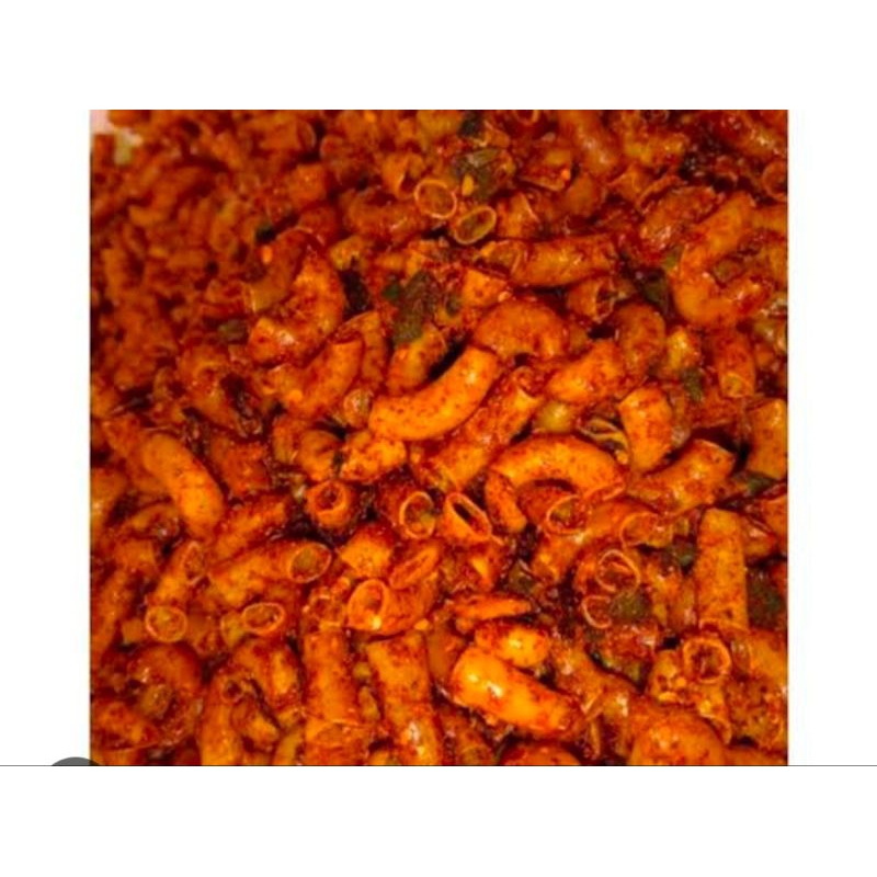 

makaroni pedas daun jeruk