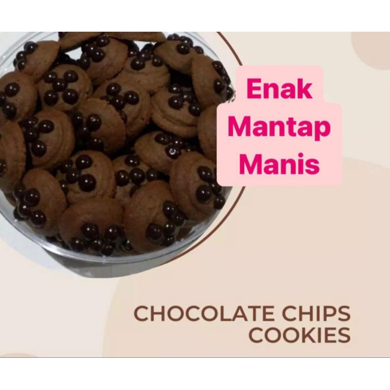 

KUE KERING CHOCOLATE CHIP COOKIES FANYBELLA 500 gr