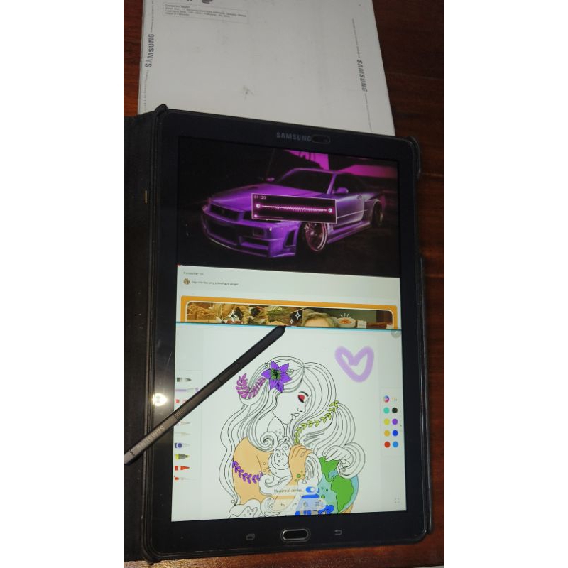 Samsung galaxy tab a6 with S Pen
