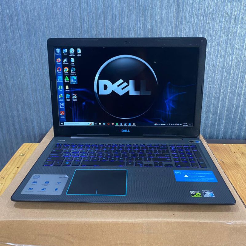 Laptop Gaming Dell G3 3579 Cor i7-8750H Ram 8Gb/SSD 128Gb + 64Gb Dualvga Nvdia Geforce GTX1050Ti 4Gb