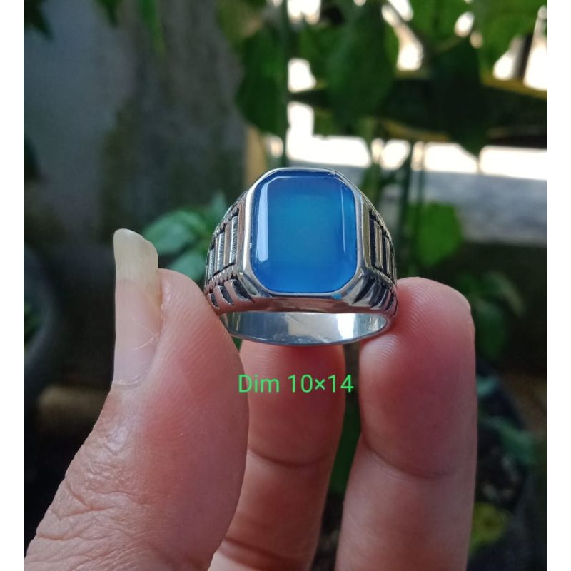 batu akik blue spirtus