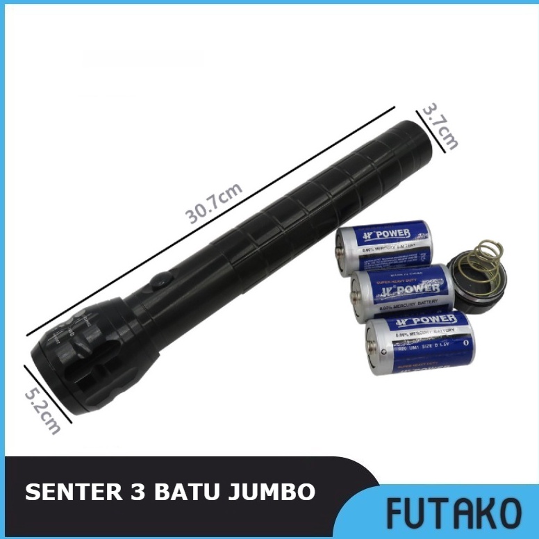 LANGSUNG ATC FUTAKO MUX33 SENTER SWAT 3 BATU JUMBO SENTER LED