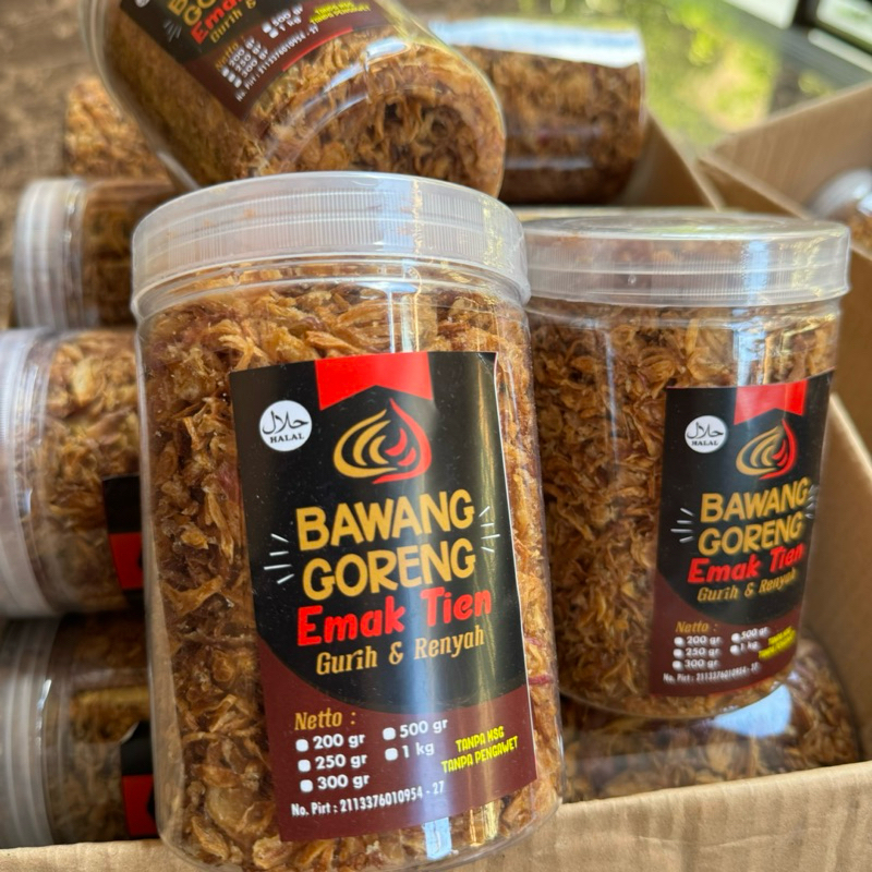 

Bawang Goreng Emak Tein 250grm Asli Brebes