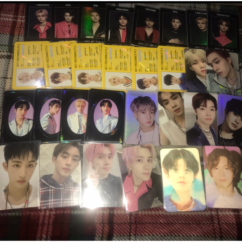 OFFICIAL PC PHOTOCARD RESONANCE PAST FUTURE ARRIVAL DEPARTURE ACCESS CARD YEARBOOK IDC ID CARD AC YB