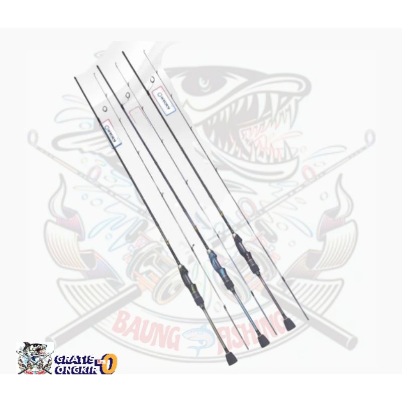 Joran pancing ul carbon solid iroly exotic 198cm 210cm 6lb