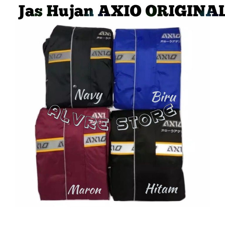 STOK TERBARU JAS HUJAN AXIO SILVER SERIES 882A ORIGINAL MANTEL HUJAN JAKET CELANA AXIO ORIGINAL 1