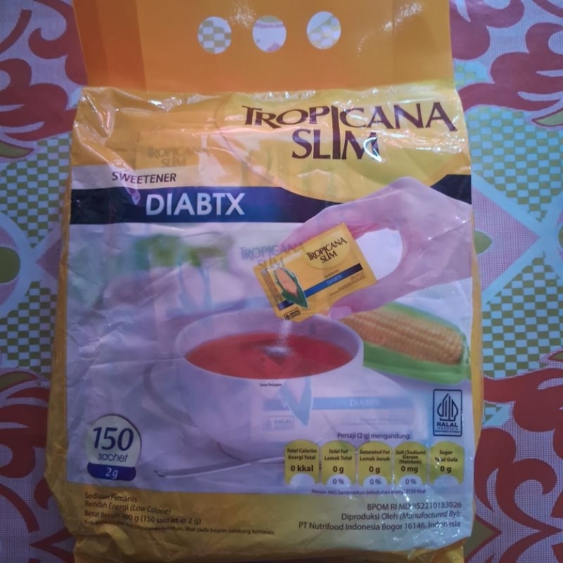 

[EXP Januari 2028] Tropicana Slim Diabtx isi 150 Sachet
