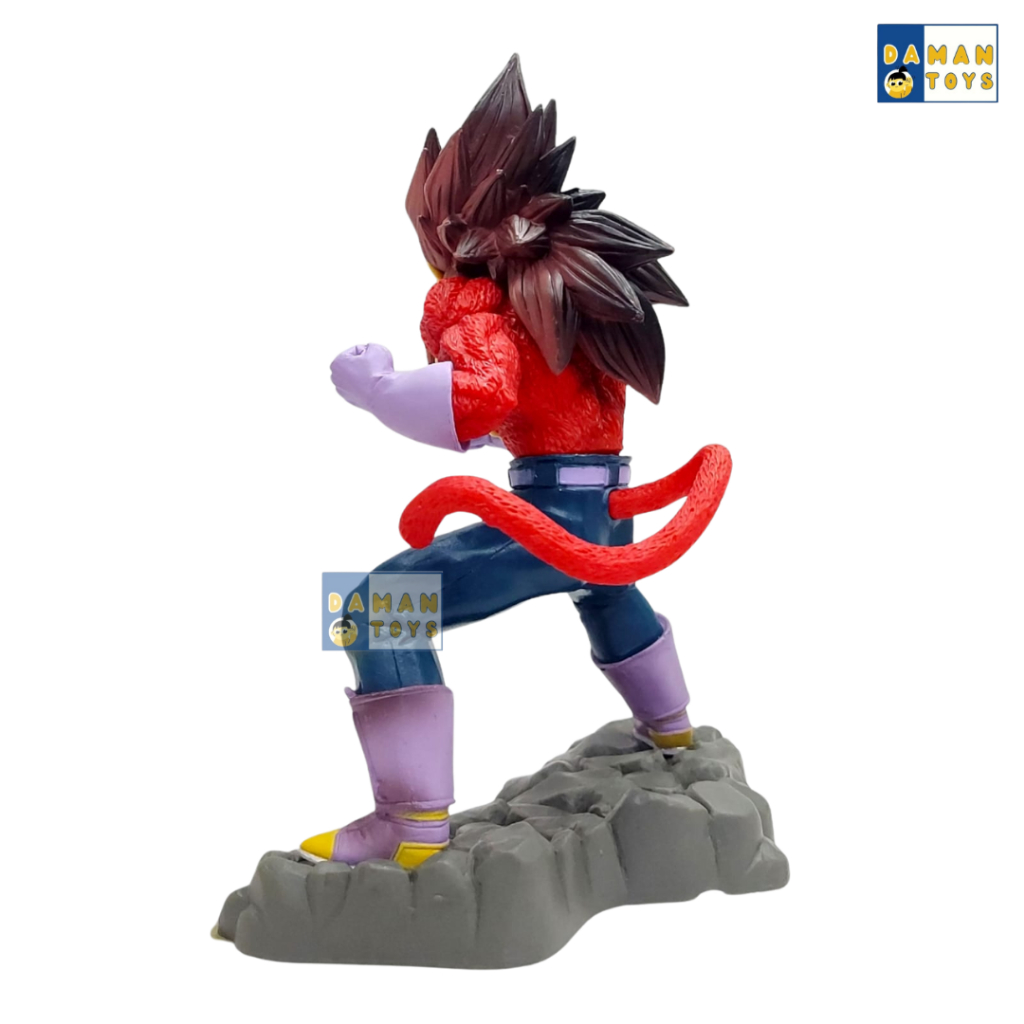 URBANZENT - Action Figure Dragon Ball Z Vegeta Super Saiyan 4 Dokkan Battle Figur Pajangan Koleksi