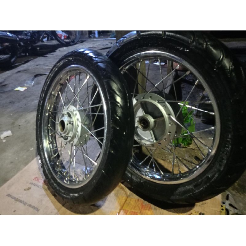 velg ring'14 Seset model Strail Mini Supra fit new supra lama legenda karisma { rakitan berkualitas 