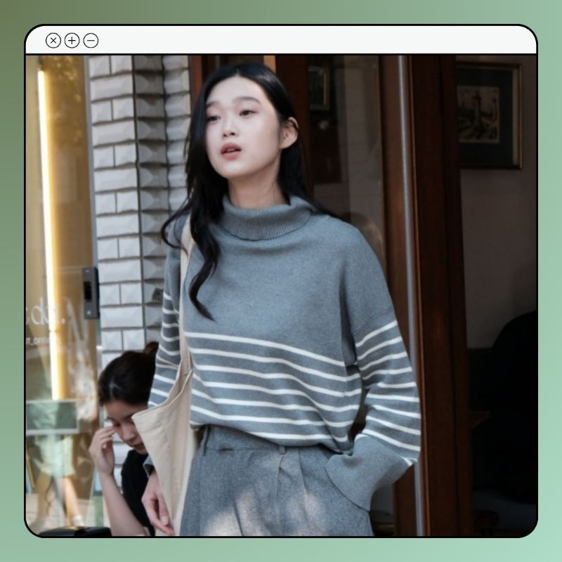 (𝐒𝐈𝐀𝐏 𝐊𝐈𝐑𝐈𝐌) PEPINO SWEATER BY NUETA