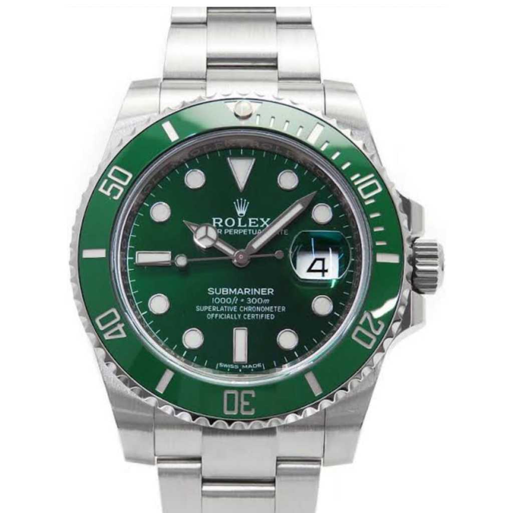 Jam Tangan Luxury Pria Rolex Submariner Hulk 40mm Swiss Automatic Clean 3135