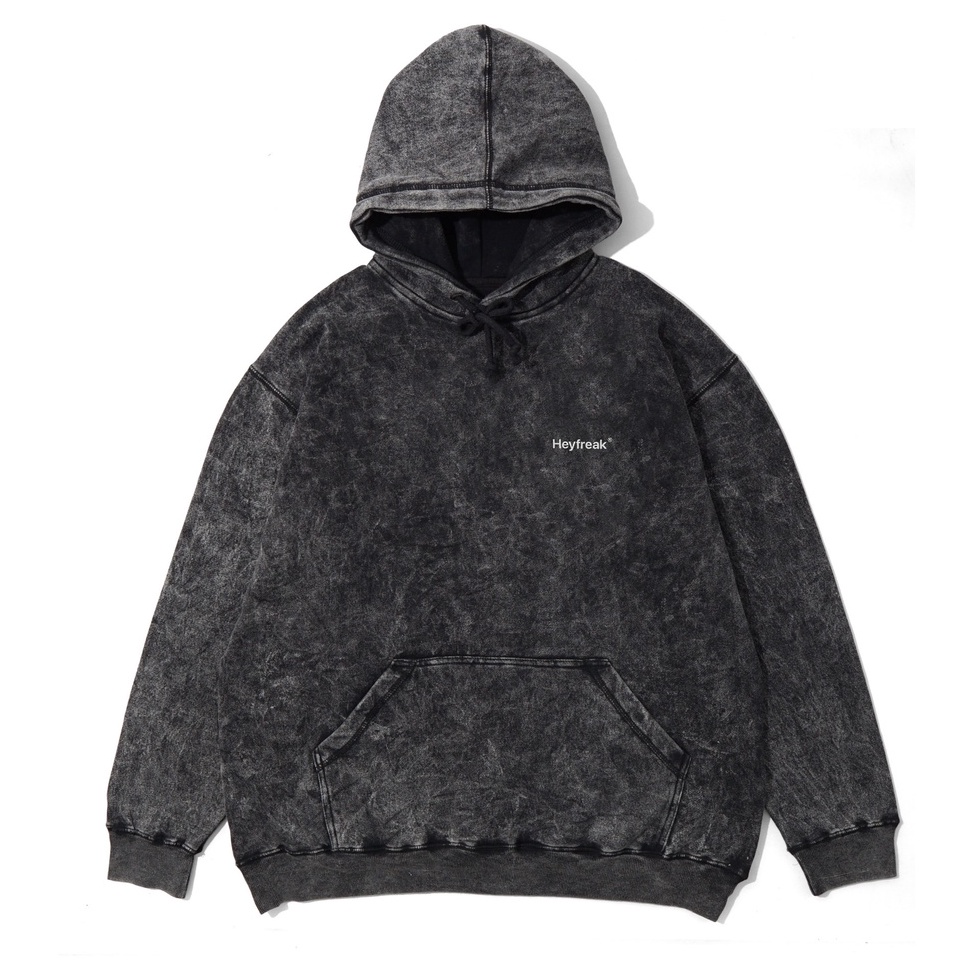 Paling Dicari Heyfreak Hoodie Basic Logo Washed