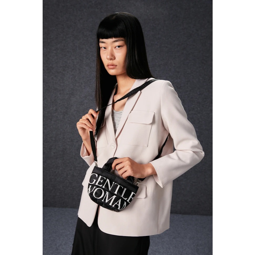 *ORI 100%* GENTLEWOMAN CRIMINAL PUFFER MICRO TOTE BAG ( GENTLE WOMAN BAG ) TAS KANVAS