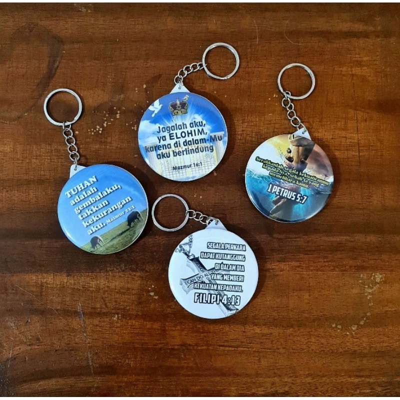 Gantungan Kunci Ayat Alkitab