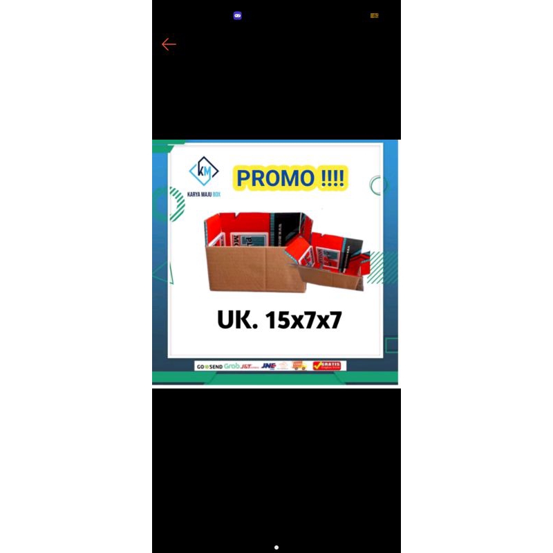 

Dus box untuk packaging barang uk 15x7x7