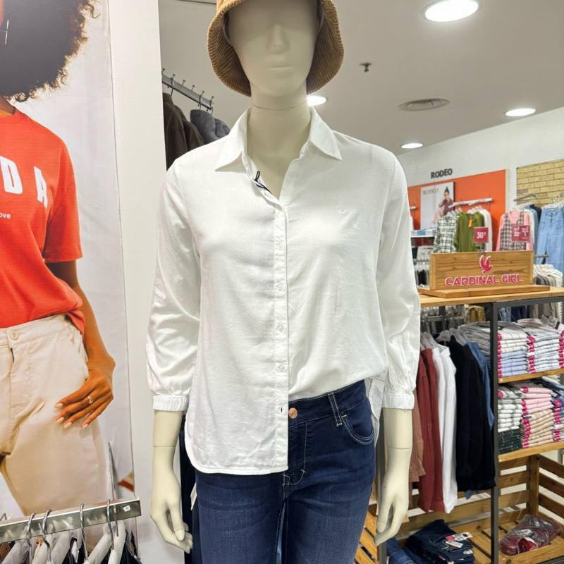 CARDINAL GIRL - NEW Kemeja Blouse Putih Wanita (S-XXL)