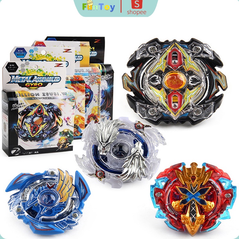 BIG SALE FUNTOY Mainan Anak Gangsing Beyblade Murah Gasing Beyblade Strom Gyro  launcher