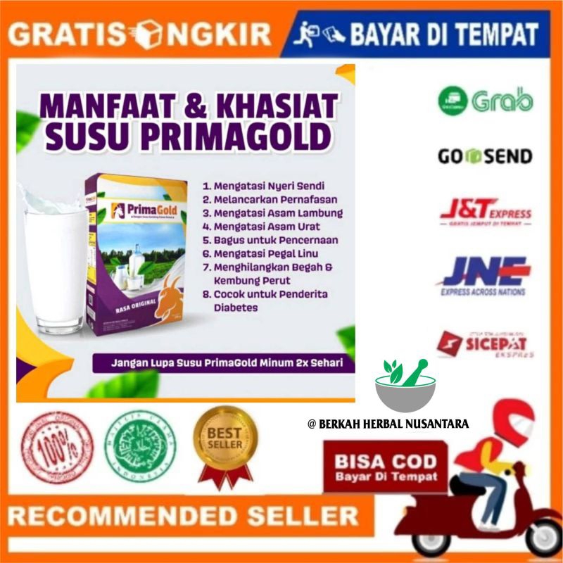 

SUSU KAMBING ETAWA PRIMA GOLD 100 % ORIGINAL
