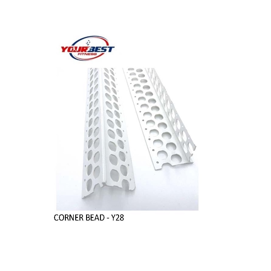 Berkualitas Corner bead PVC UPVC Corner bead sudutan luar tembok Y28