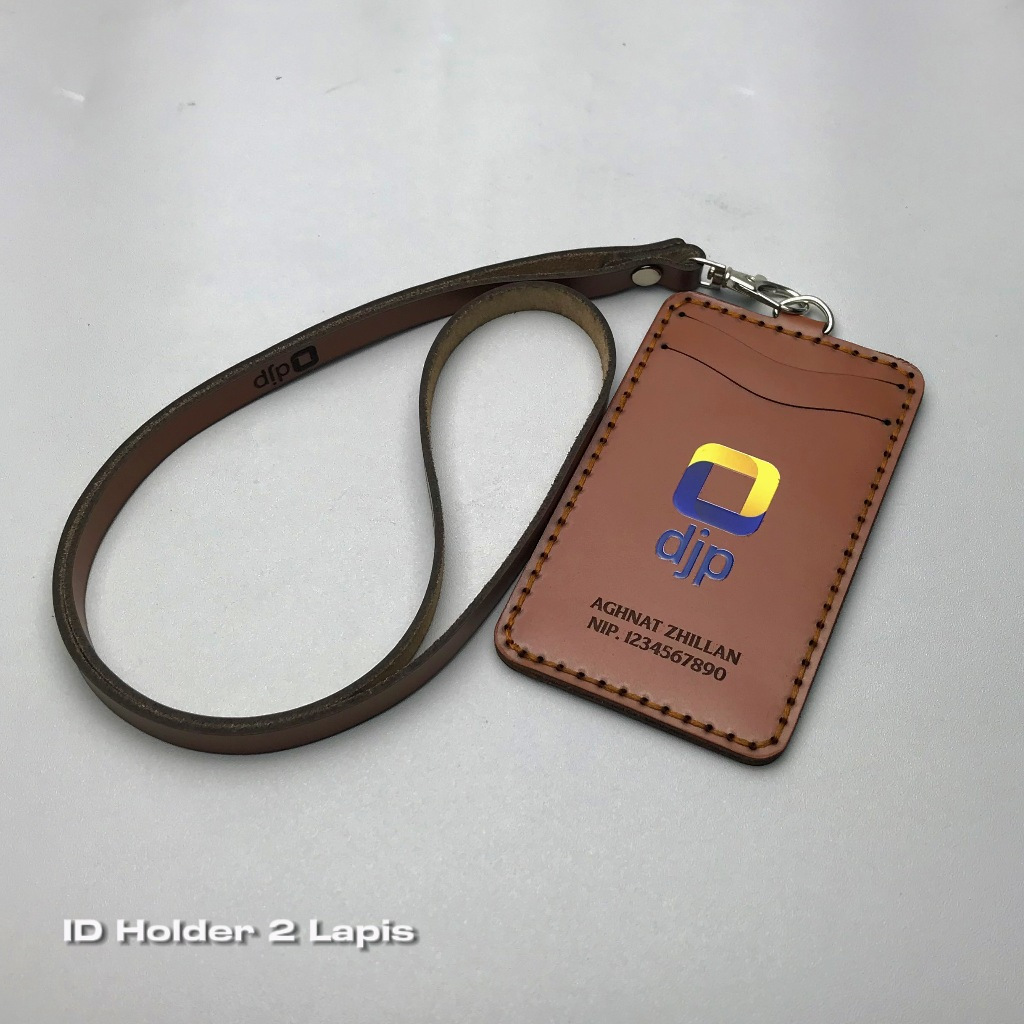 

ID CARD HOLDER KULIT NAME TAG KULIT