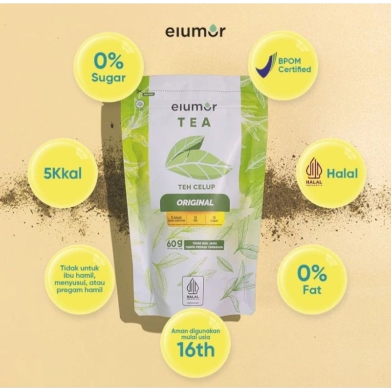 

ELUMOR TEA ORIGINAL 60G